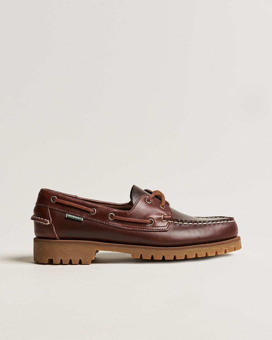 Sebago Ranger Waxy Leather Loafer Brown Gum – Marrón