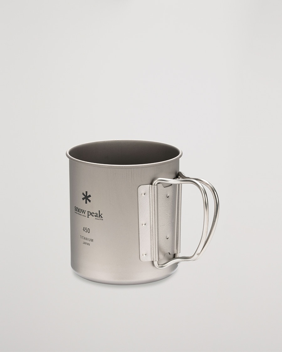 Snow Peak Single Wall Mug 450 Titanium – Plata