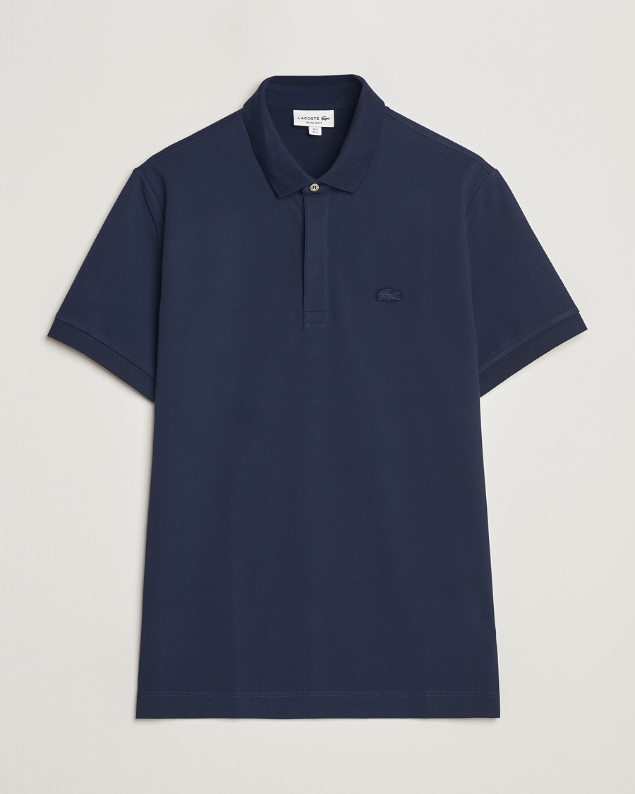 Lacoste Paris Polo Piké Navy Blue – Azul