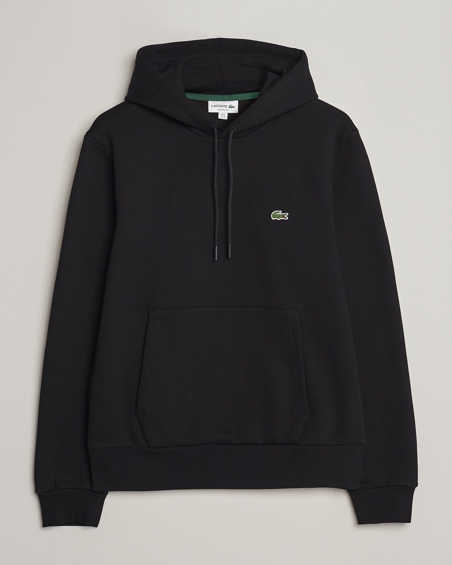 Lacoste Hoodie Black – Negro