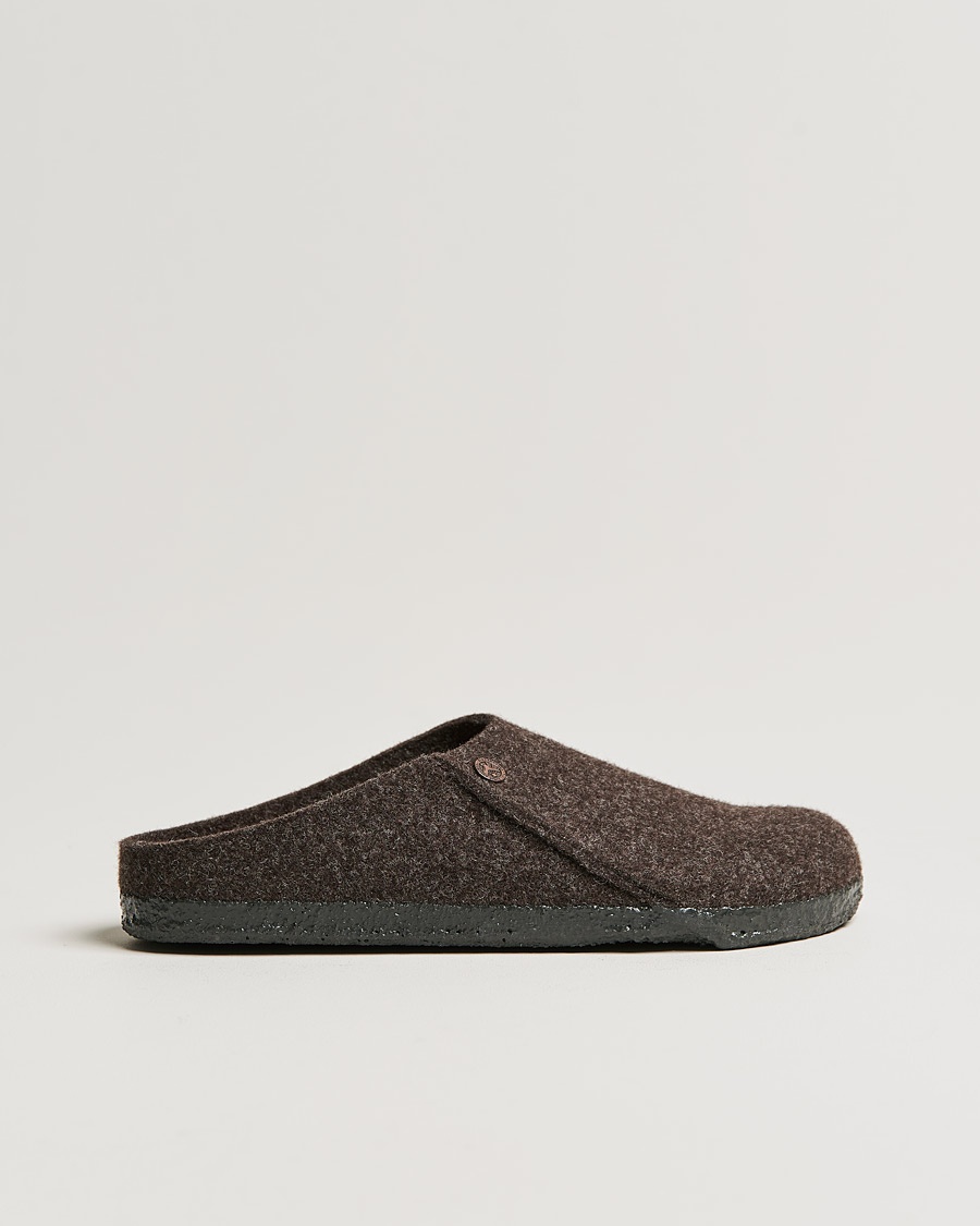 BIRKENSTOCK Zermatt Mocha Wool Felt – Marrón