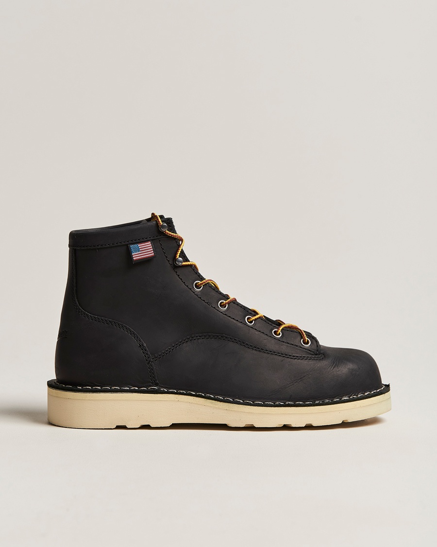 Danner Bull Run Leather 6 inch Boot Black – Negro