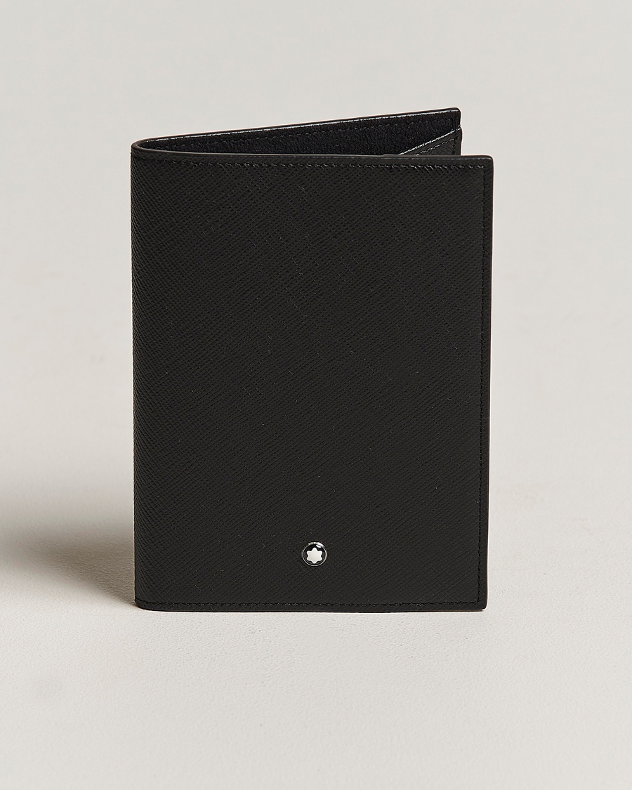 Montblanc Sartorial Card Passport Holder Black – Negro
