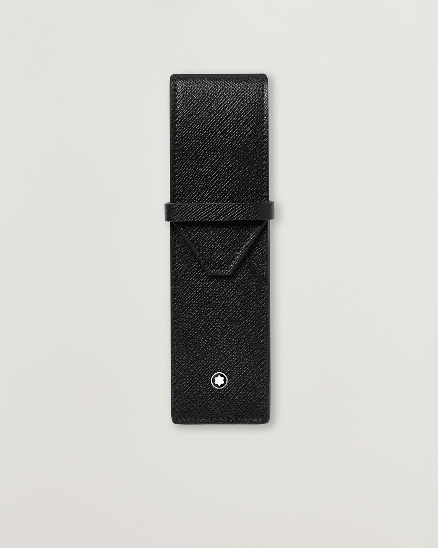 Montblanc Sartorial 2-Pen Pouch Black – Negro