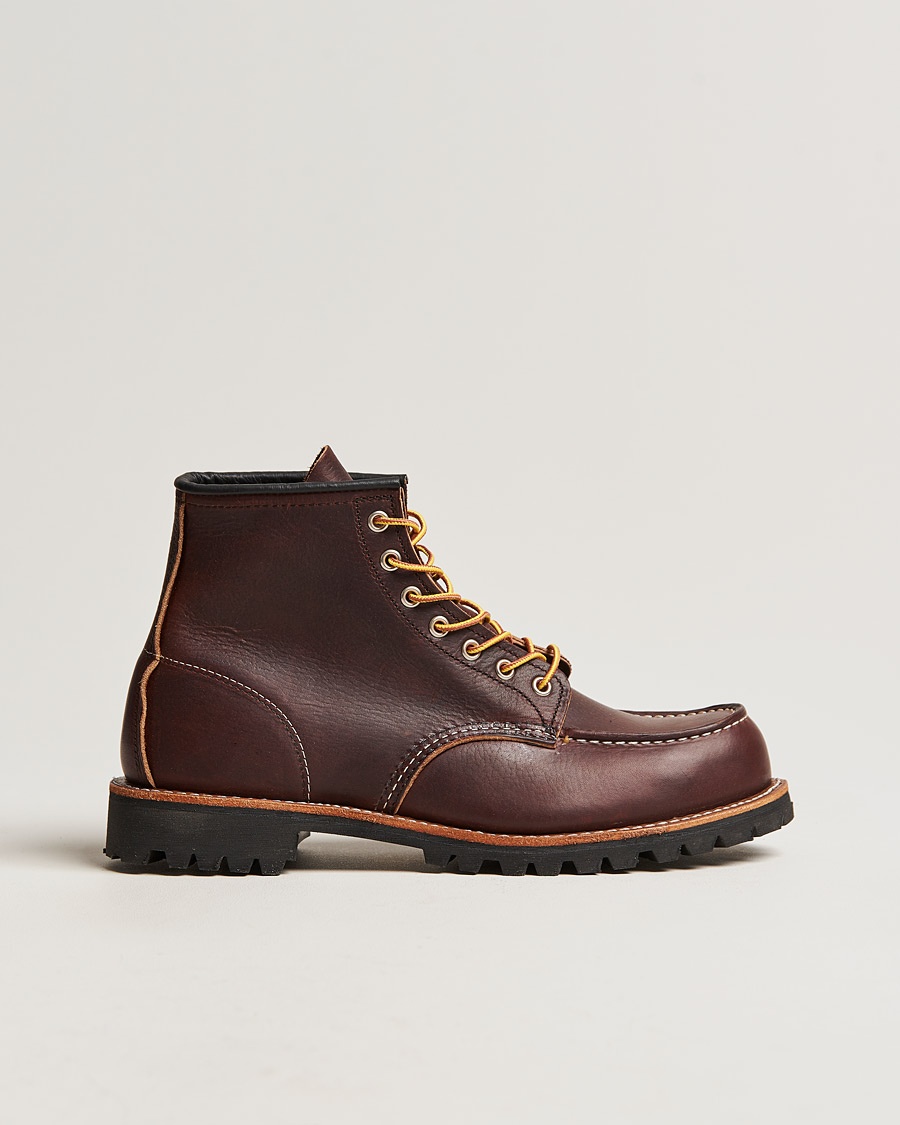 Red Wing Shoes Roughneck Boot Briar Oil Slick Leather – Marrón