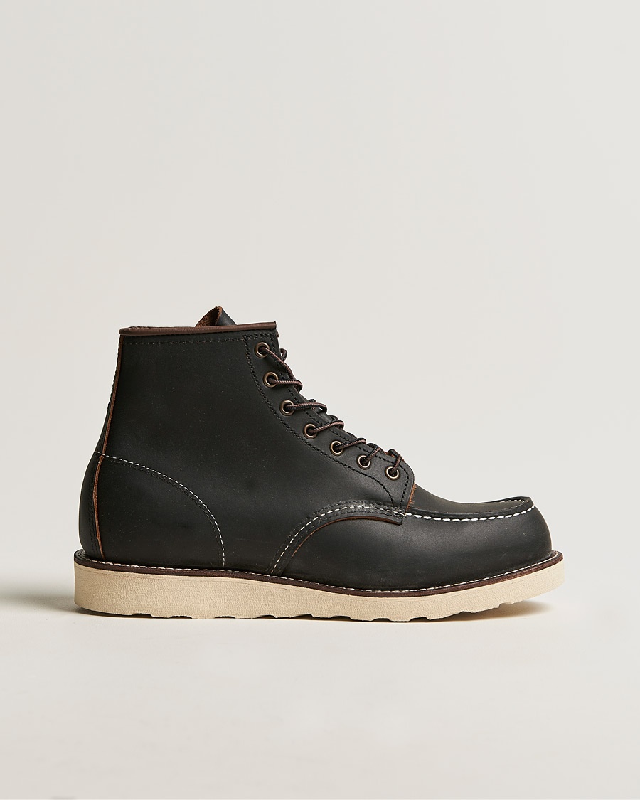 Red Wing Shoes Moc Toe Boot Black Prairie – Negro