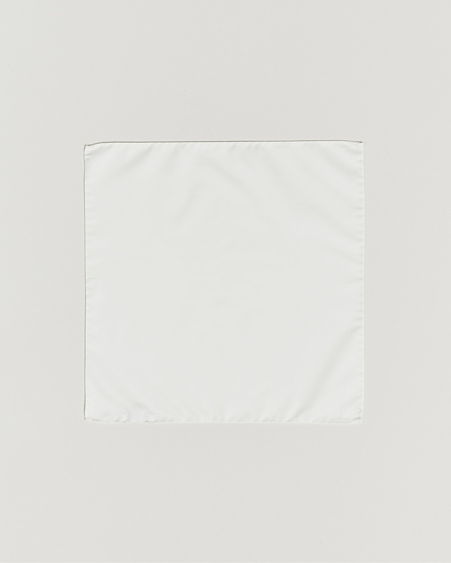 Stenströms Handkerchief Cotton White – Blanco