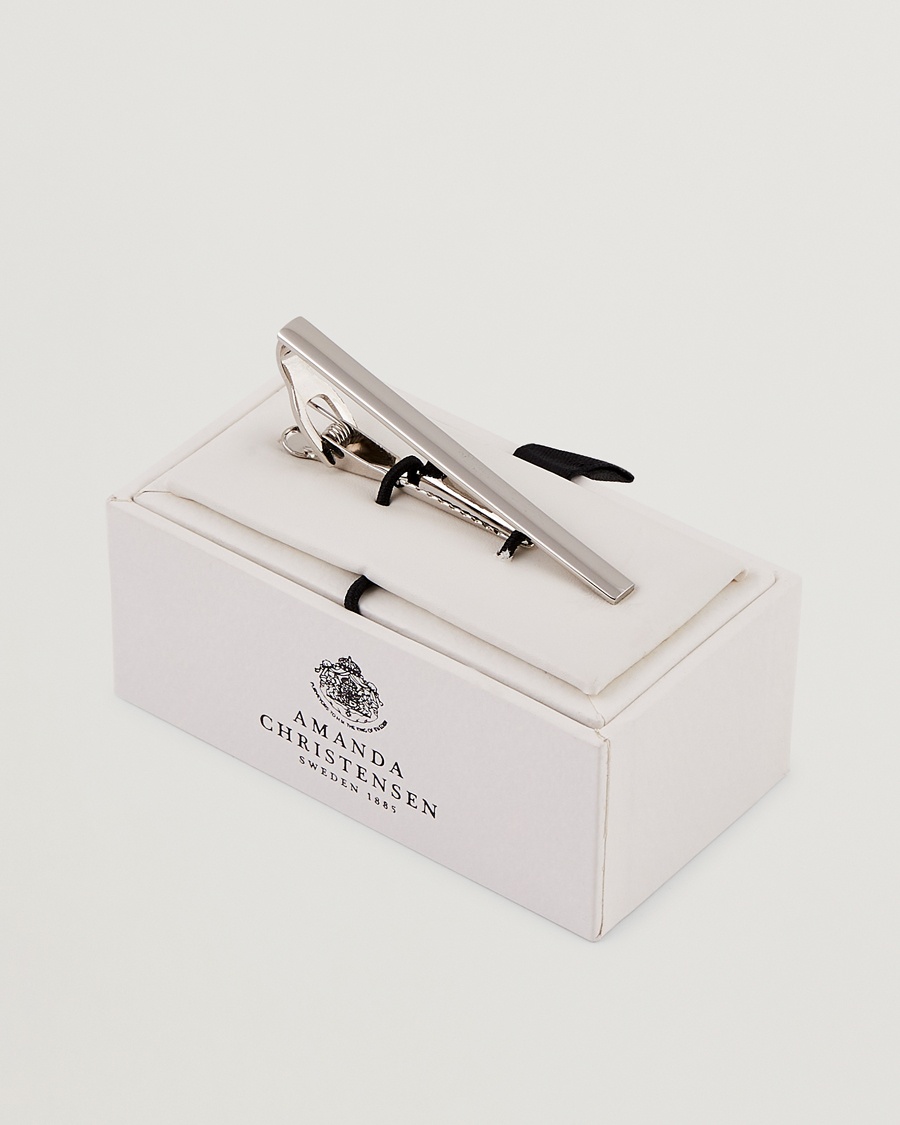 Amanda Christensen Tie Clip Silver – Plata