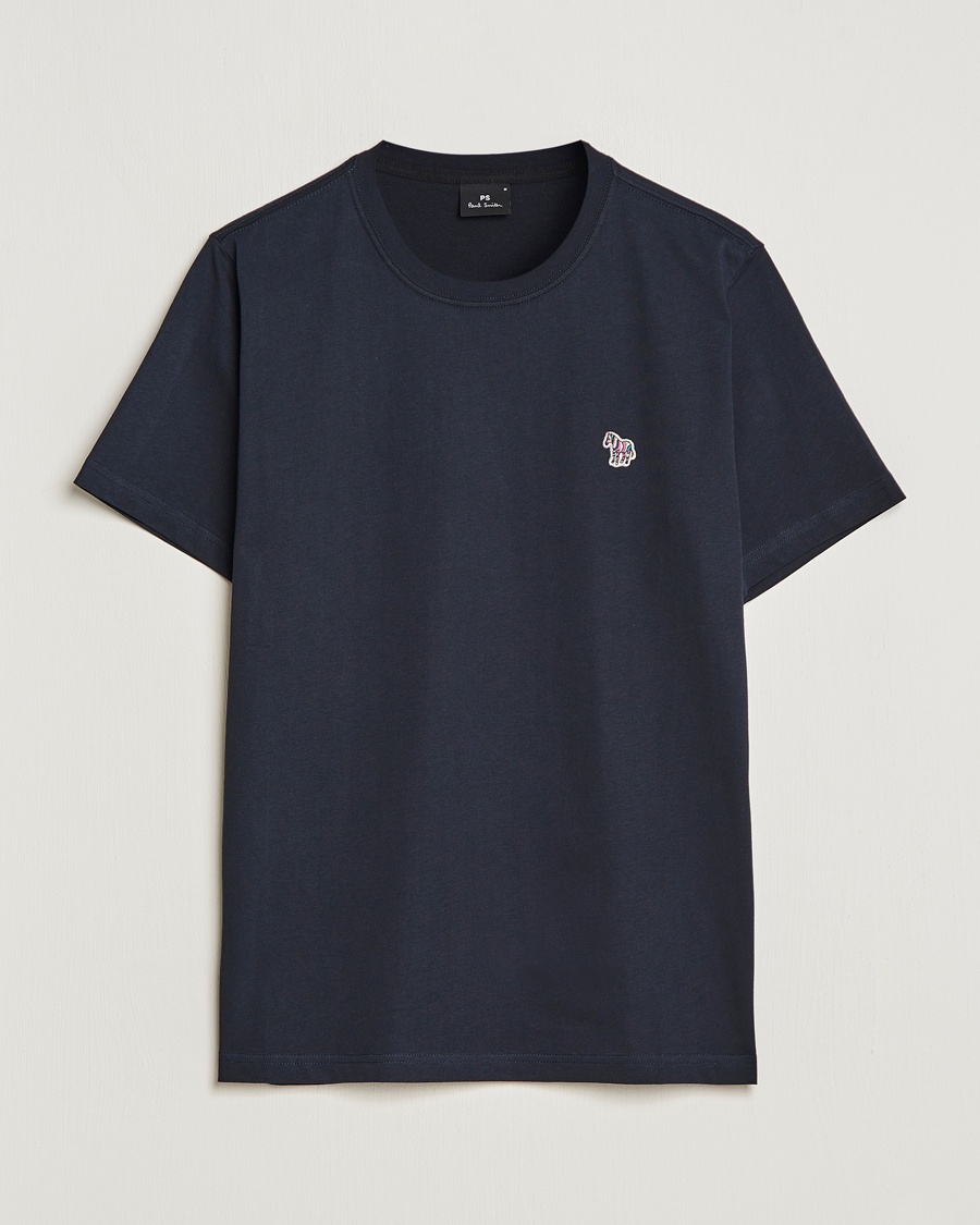 PS Paul Smith Organic Cotton Zebra T-Shirt Navy – Azul