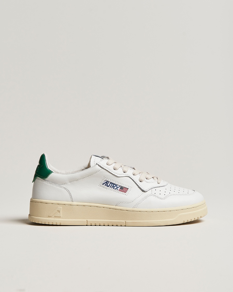 Autry Medalist Low Sneaker White/Green – Verde