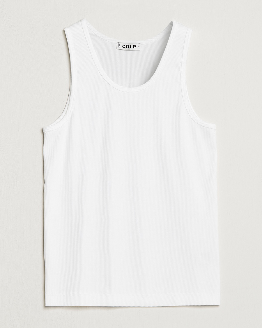 CDLP Rib Tank Top White – Blanco