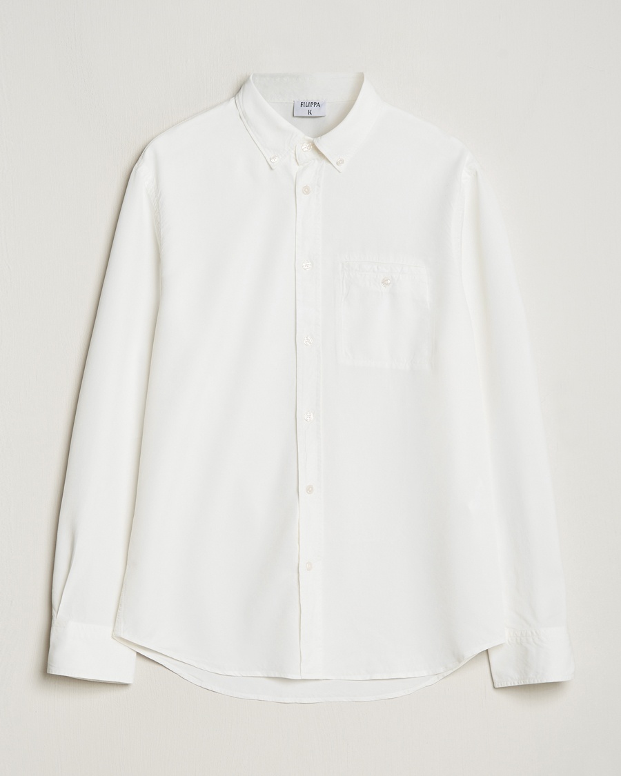 Filippa K Zachary Lyocell Shirt White – Blanco