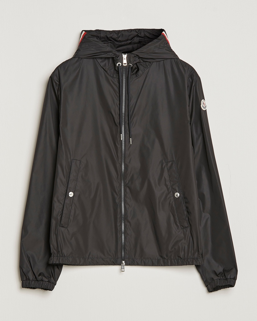 Moncler Grimpeurs Hooded Jacket Black – Negro