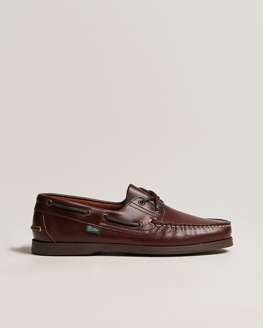 Paraboot Barth Boat Shoe America – Marrón