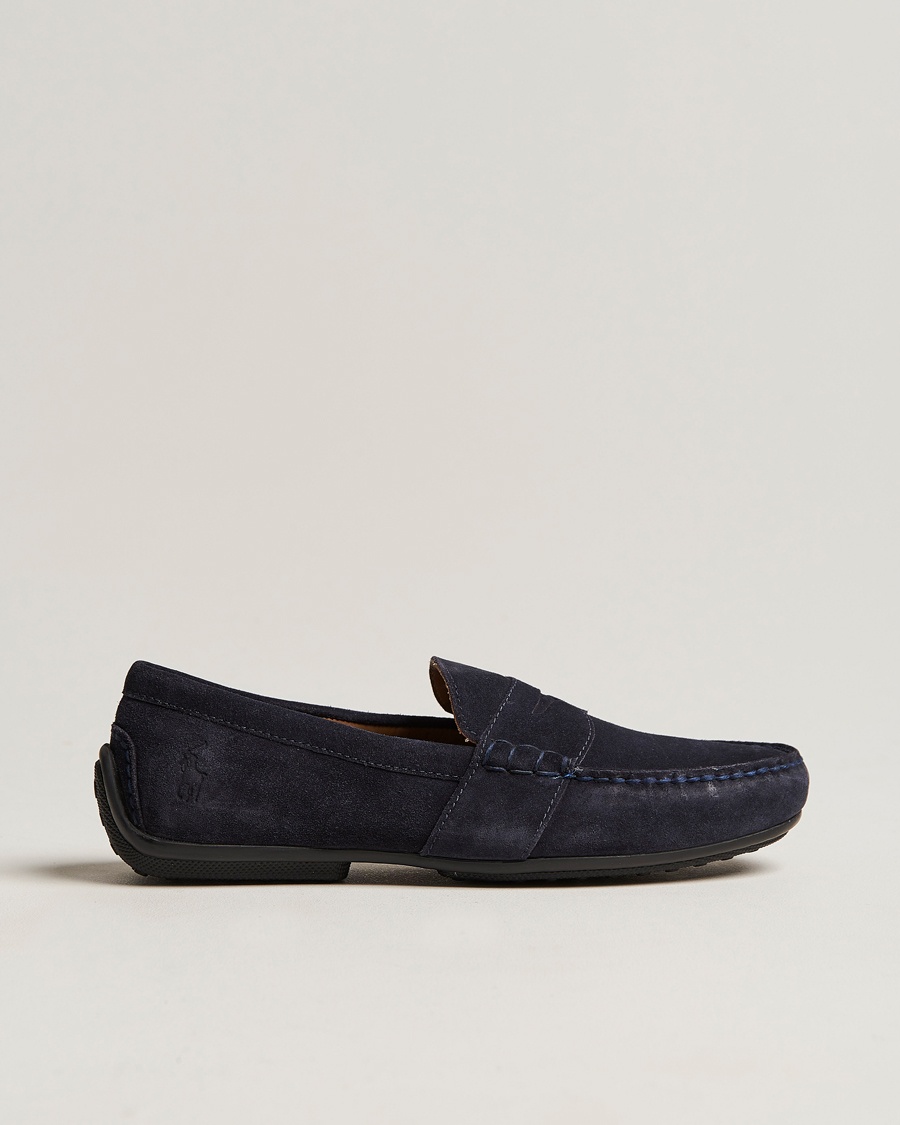 Polo Ralph Lauren Reynold Suede Driving Loafer Hunter Navy – Azul