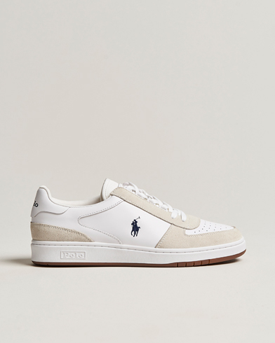  CRT Leather/Suede Sneaker White/Beige