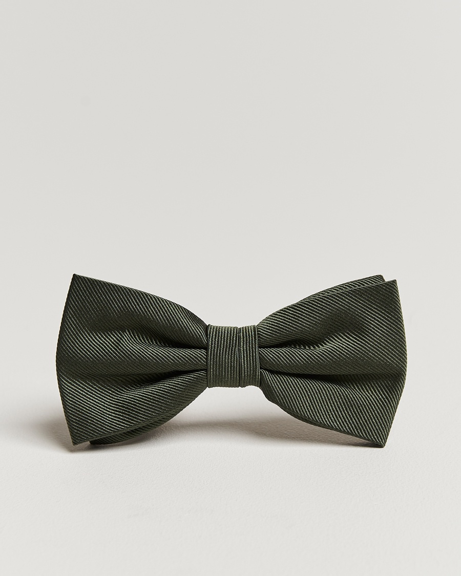 Amanda Christensen Pre Tie Silk Olive – Verde