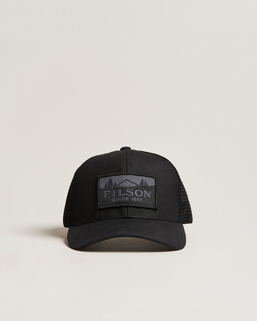 Filson Logger Mesh Cap Black – Negro