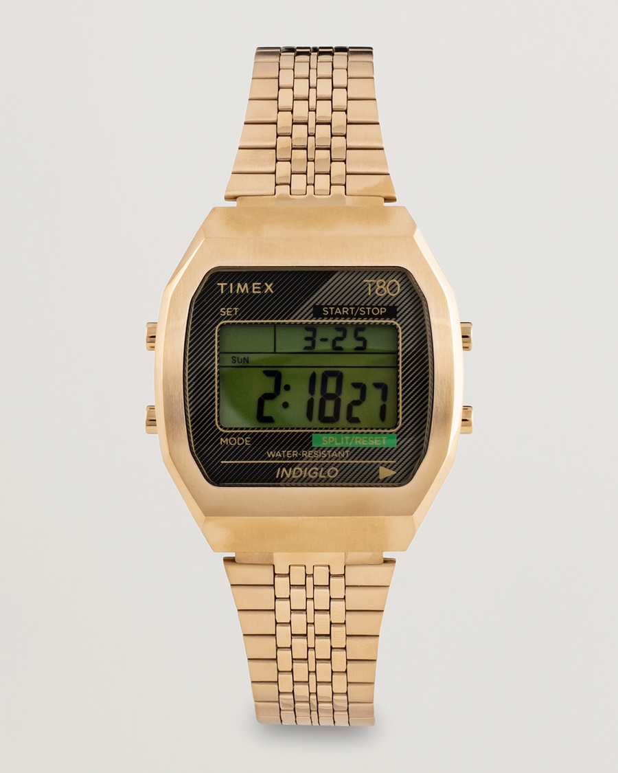 Timex T80 Stainless Steel 36mm Gold – Oro