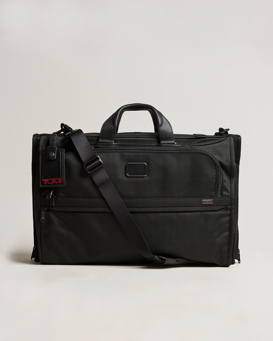 TUMI Alpha 3 Garment Tri-Fold Carry On Black – Negro