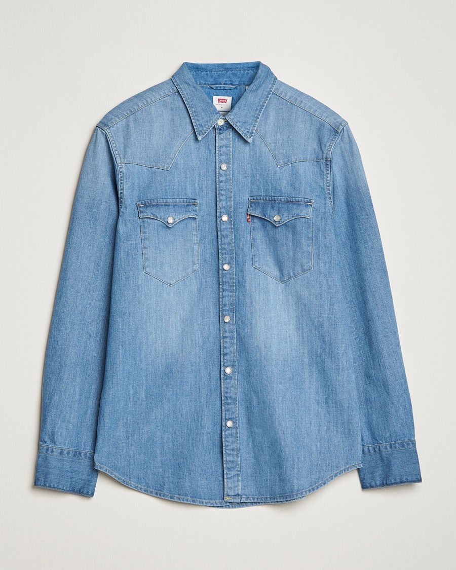 Levi's Barstow Western Standard Shirt Light Blue – Azul