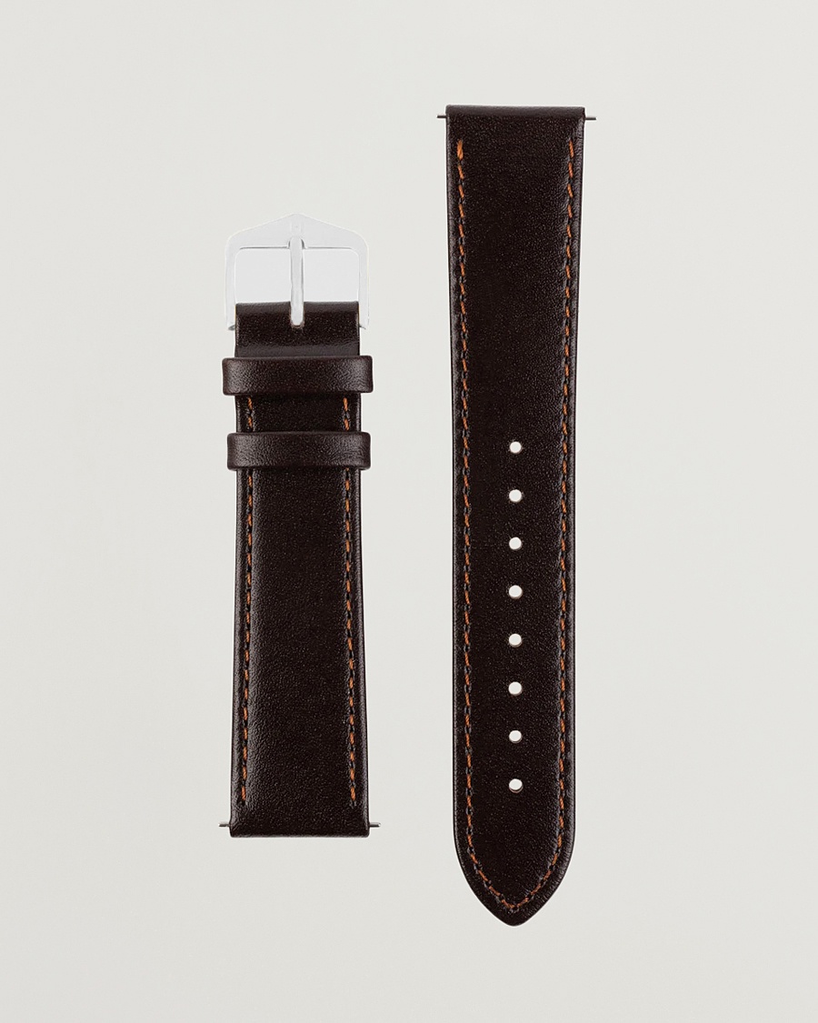 HIRSCH Osiris Calf Leather Watch Strap Brown – Marrón