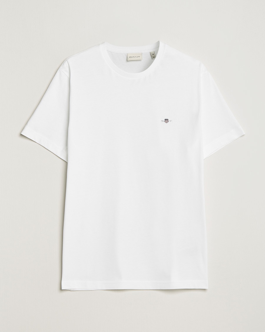 Gant The Original Solid T-Shirt White – Blanco