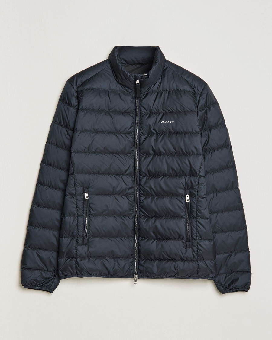 Gant The Light Down Jacket Black – Negro