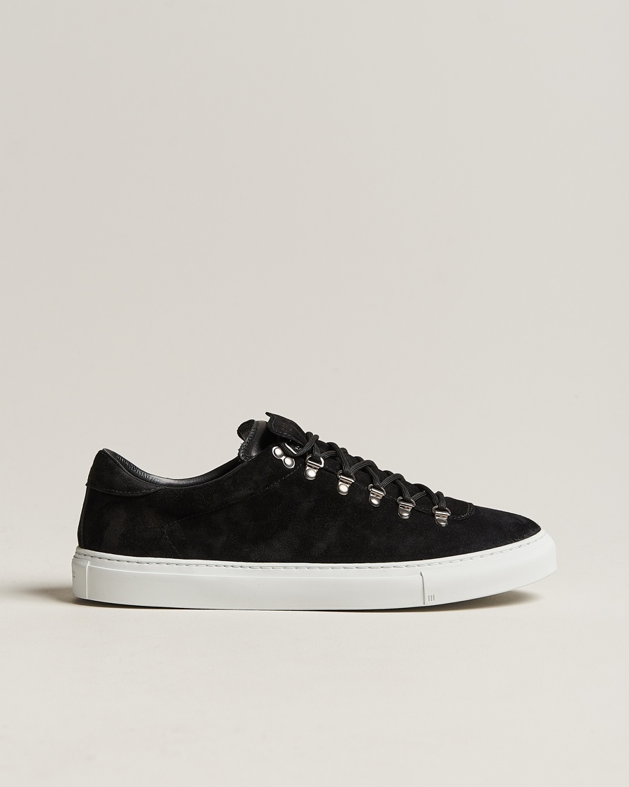 Diemme Marostica Low Sneaker Black Suede – Negro
