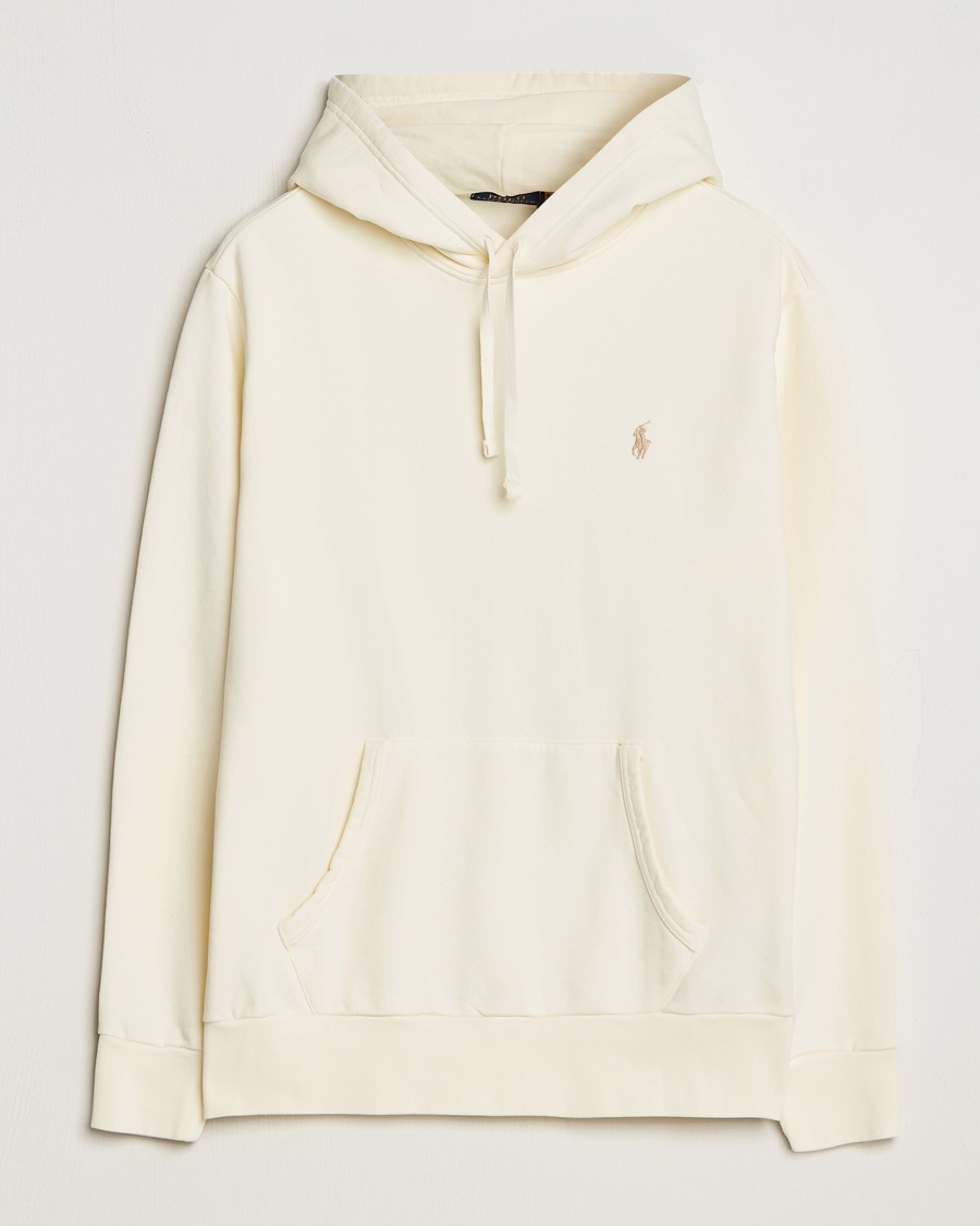 Polo Ralph Lauren Loopback Terry Hoodie Clubhouse Cream S - Taglia: S - Colore: Bianco