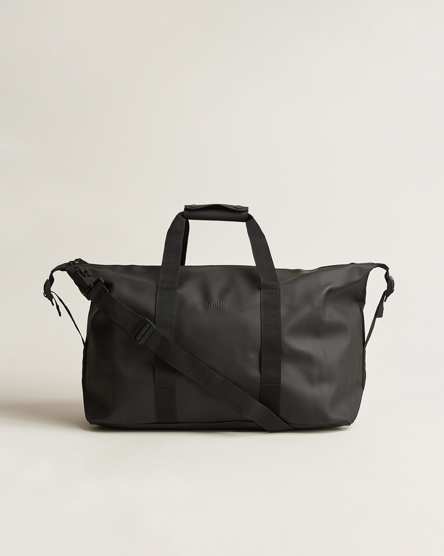 RAINS Hilo Weekendbag Black – Negro