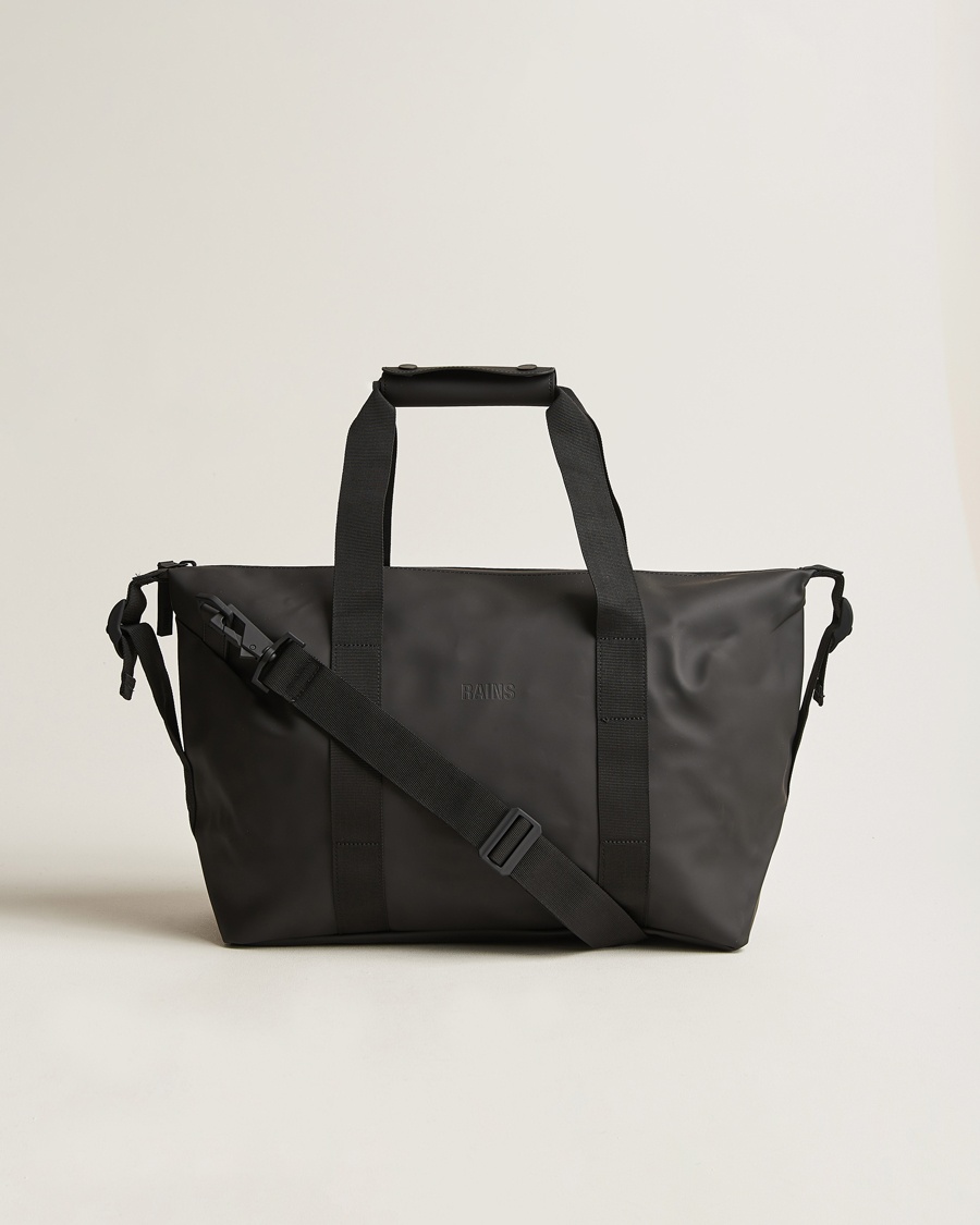 RAINS Hilo Small Weekendbag Black – Negro