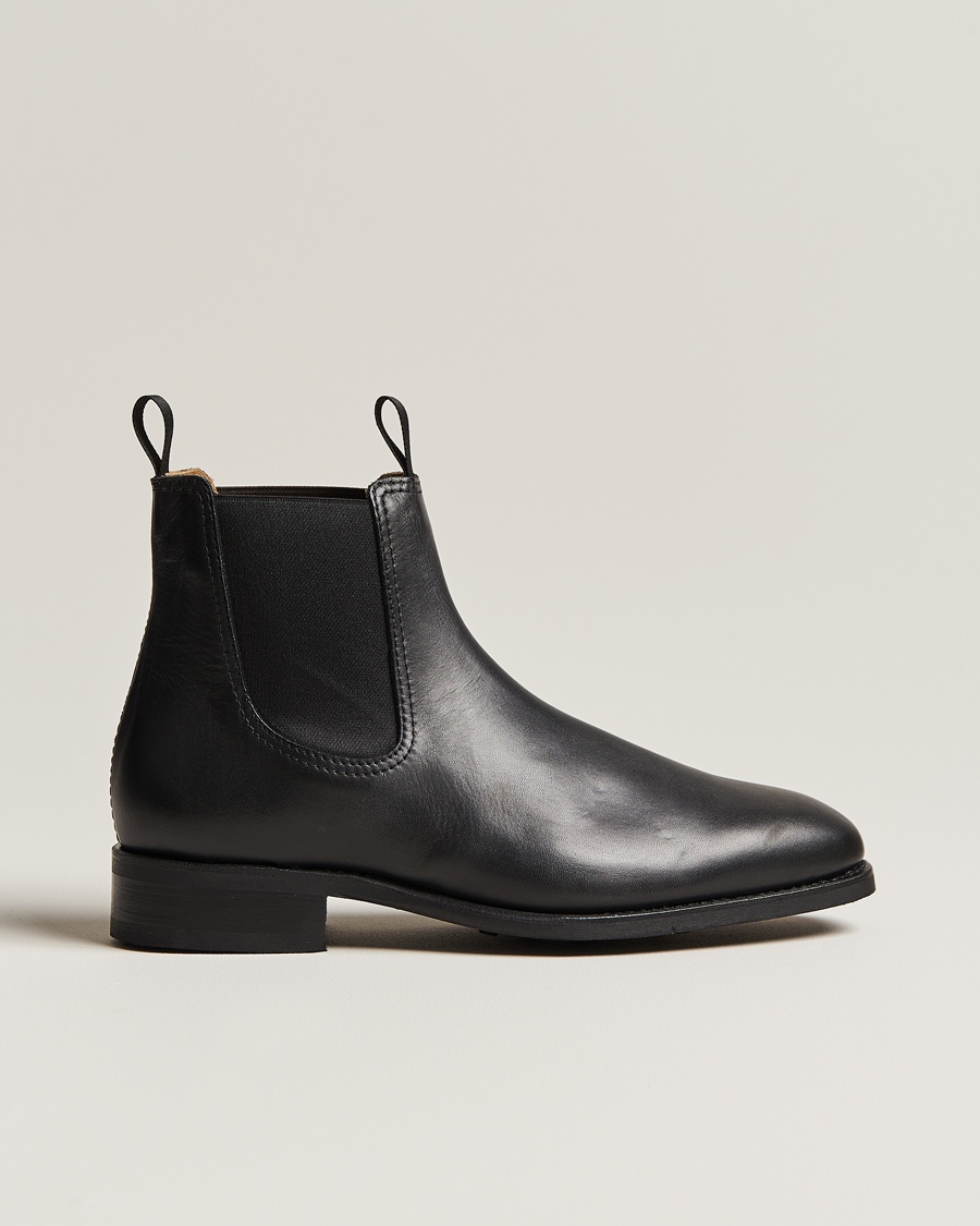 Myrqvist Granhult Chelsea Boot Black Calf – Negro