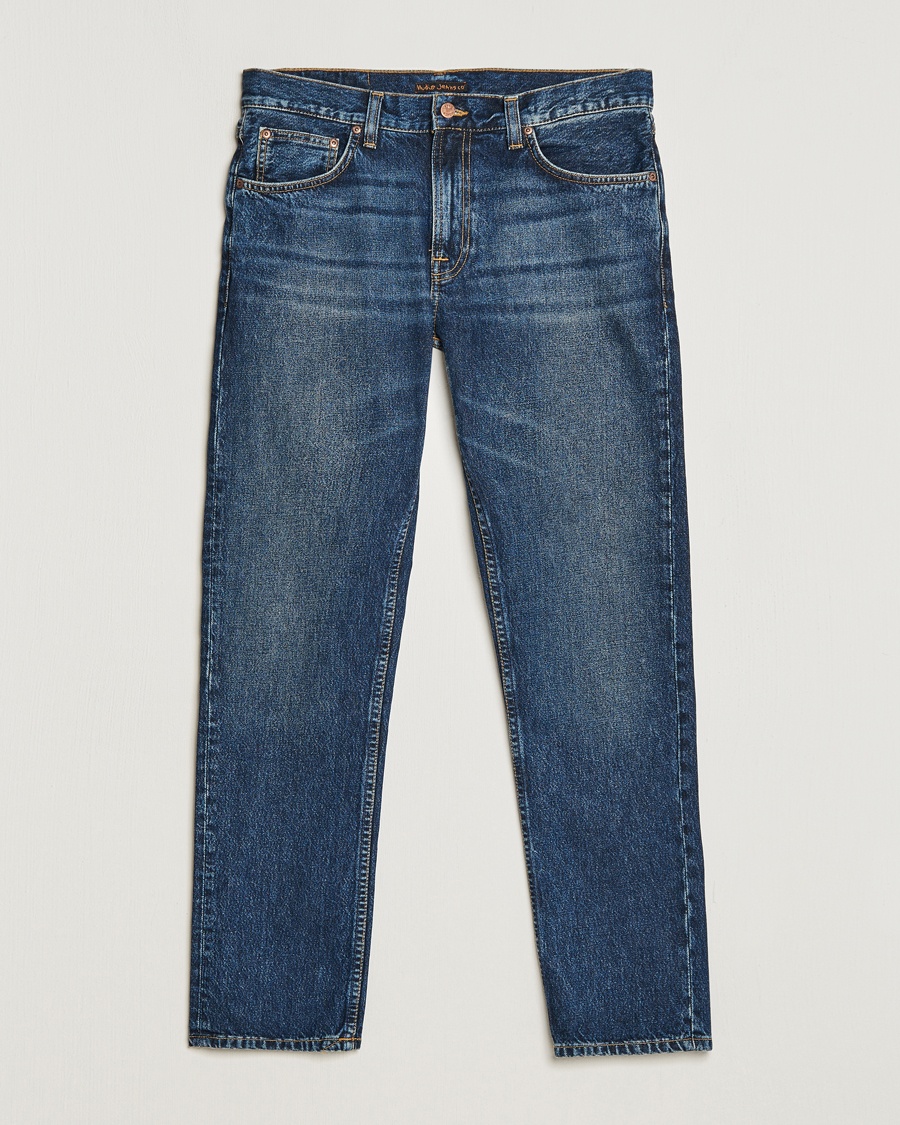 Nudie Jeans Gritty Jackson Jeans Blue Soil – Azul