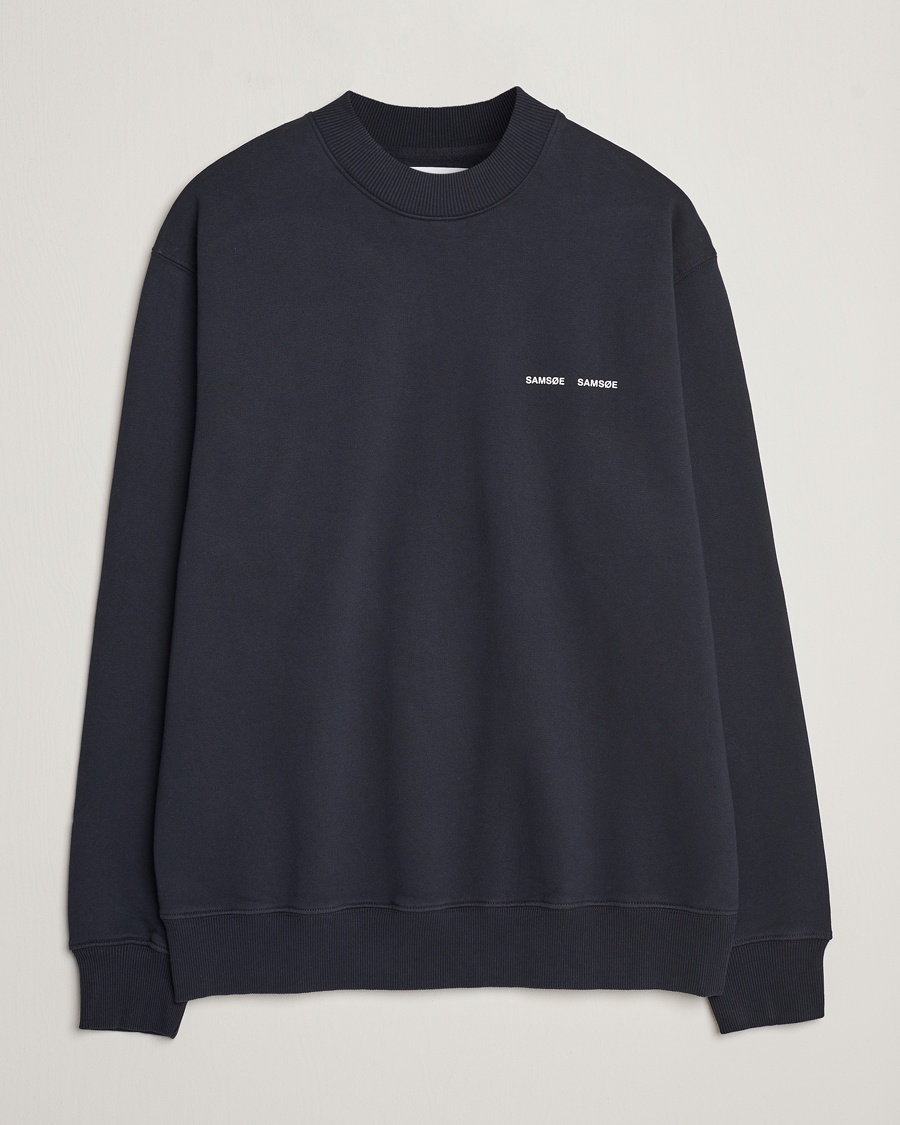 Samsøe Samsøe Norsbro Crew Neck Sweatshirt Sky Captian – Azul