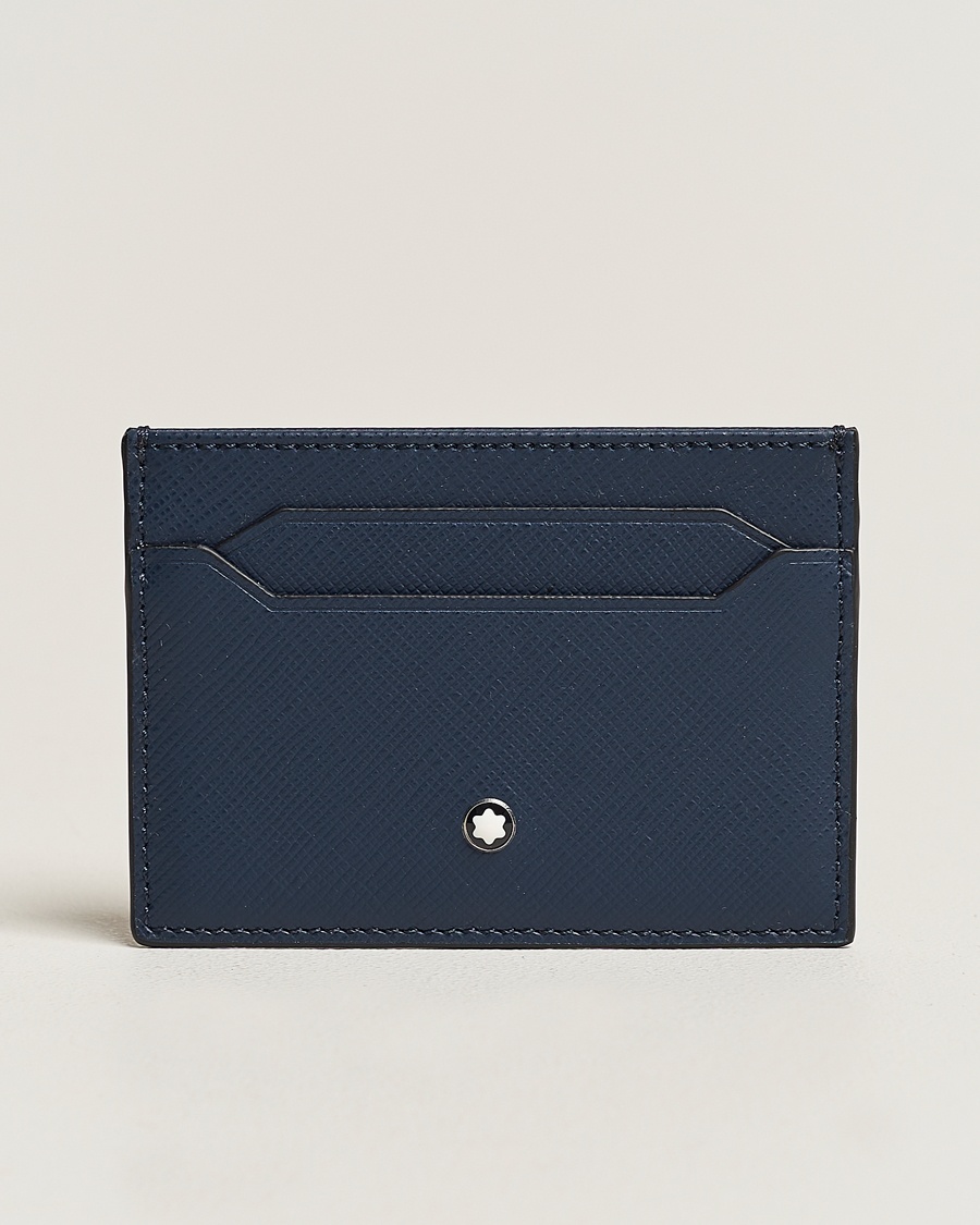Montblanc Sartorial Card Holder 5cc Ink Blue – Azul