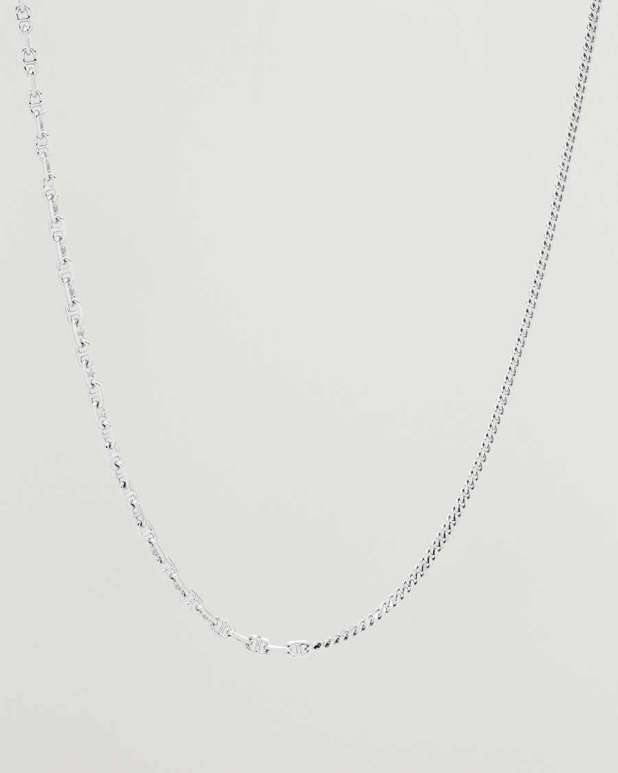 Tom Wood Rue Chain Necklace Silver – Plata