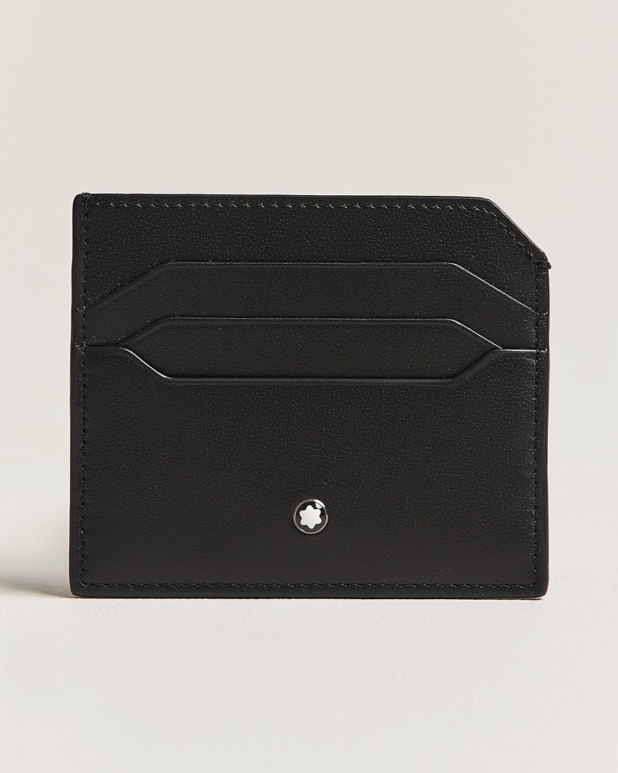 Montblanc Selection Soft Card Holder 6bcc Black – Negro