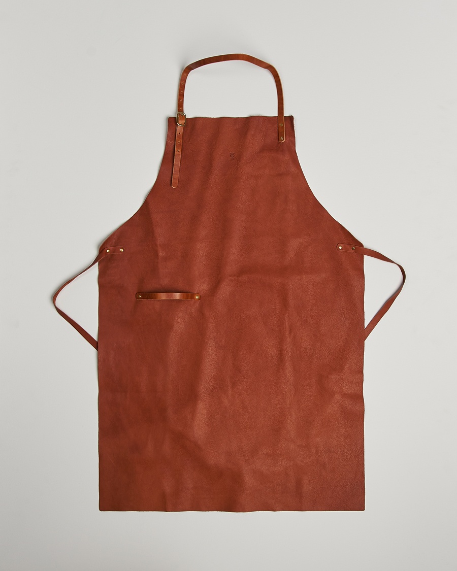 Tärnsjö Garveri Leather Apron 012 Light Brown – Marrón