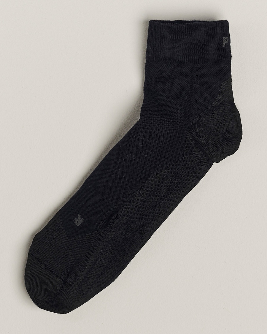Falke GO2 Short Golf Socks Black – Negro