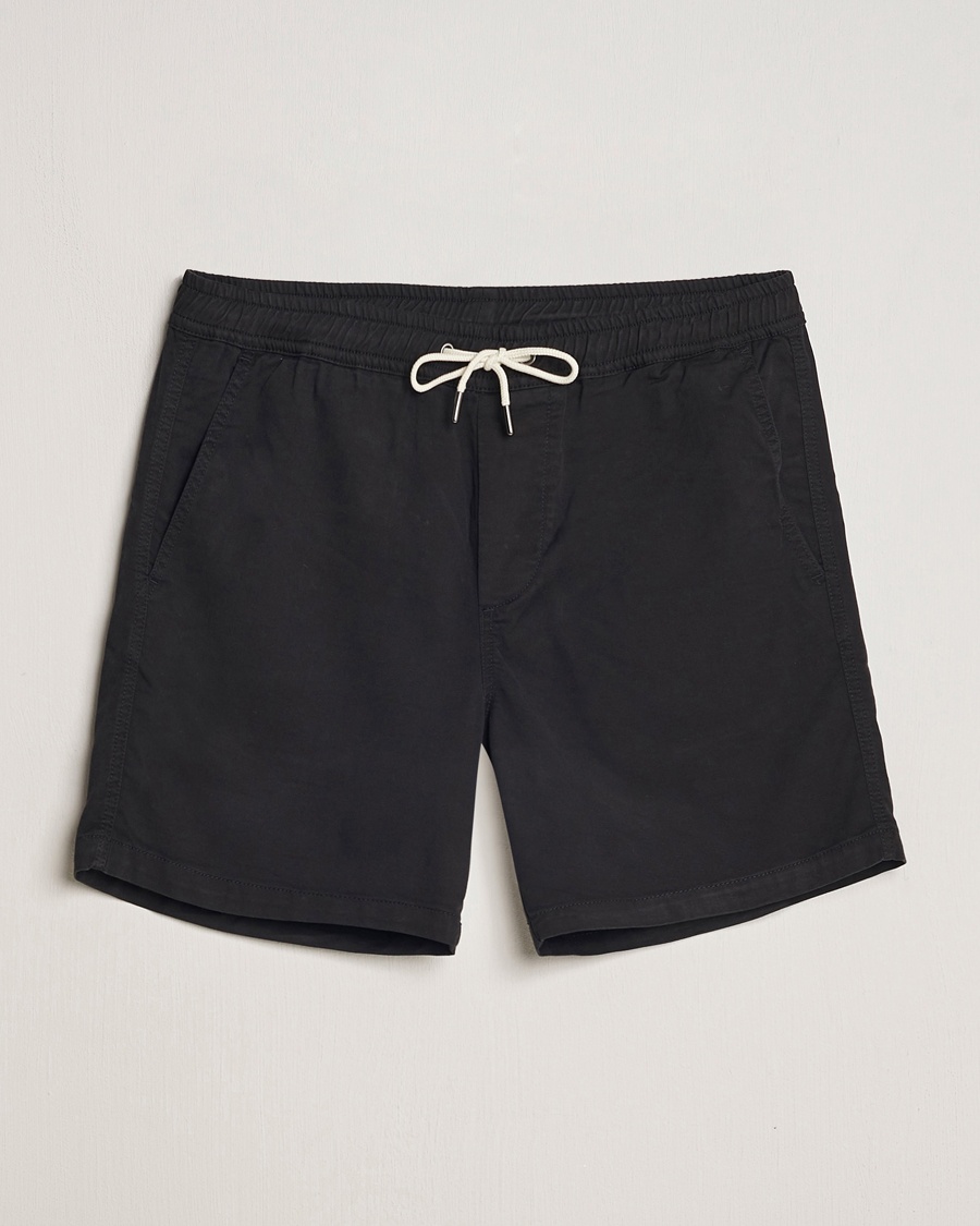 NN07 Gregor Drawstring Shorts Black – Negro