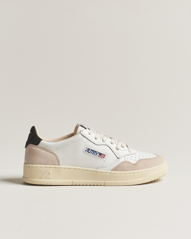  Medalist Low Leather/Suede Sneaker White/Black