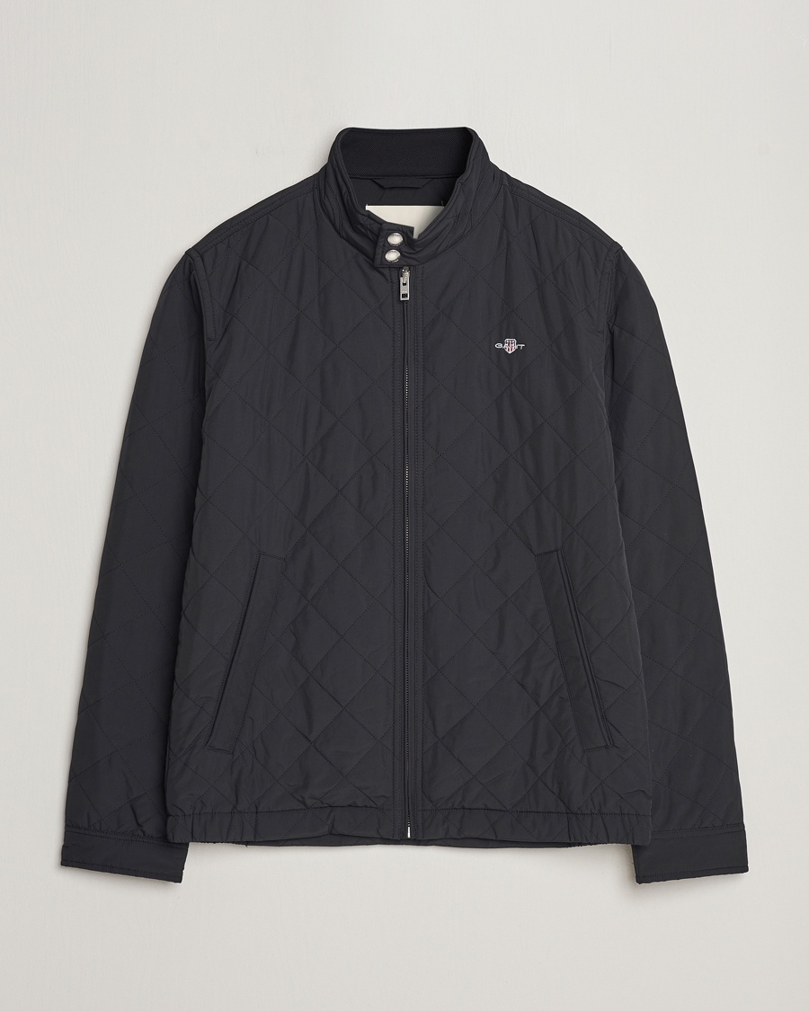 Gant The Quilted Windcheater Black – Negro