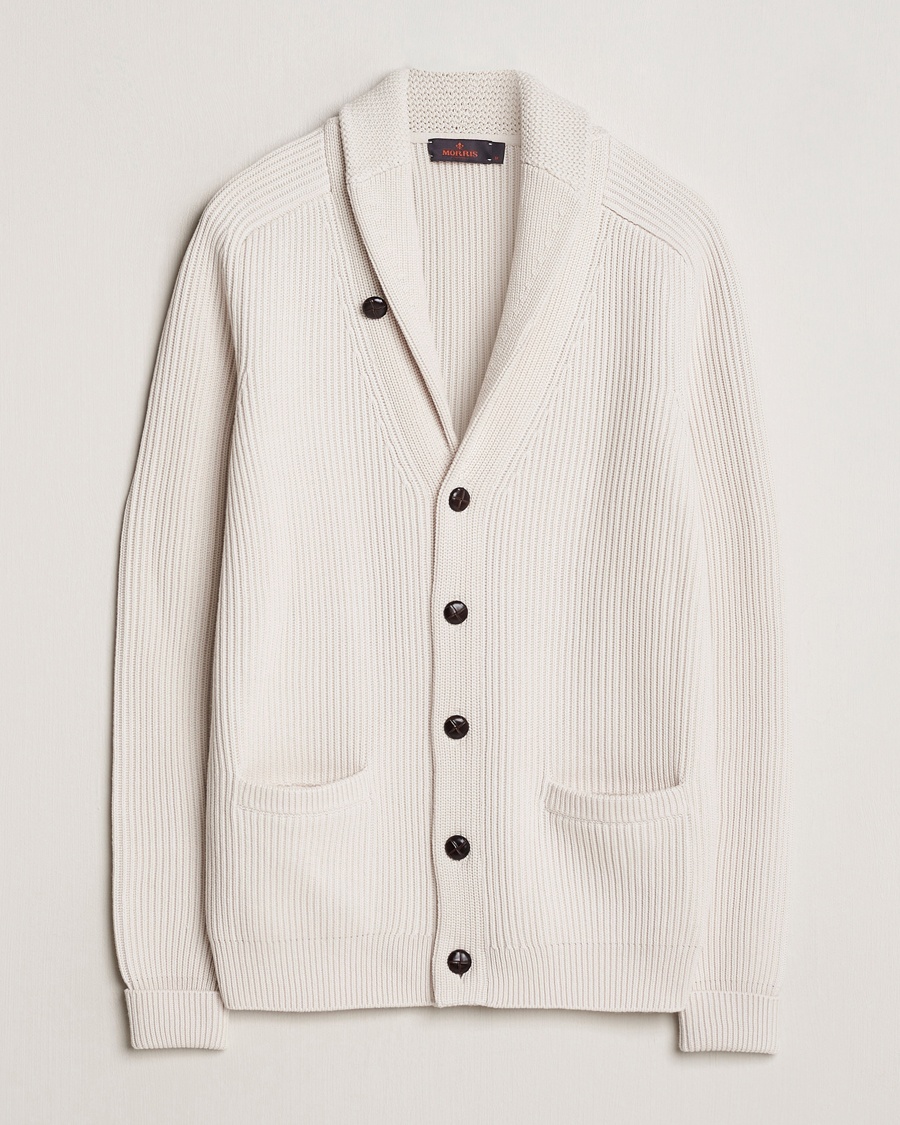 Morris Brayden Shawl Cardigan White – Blanco