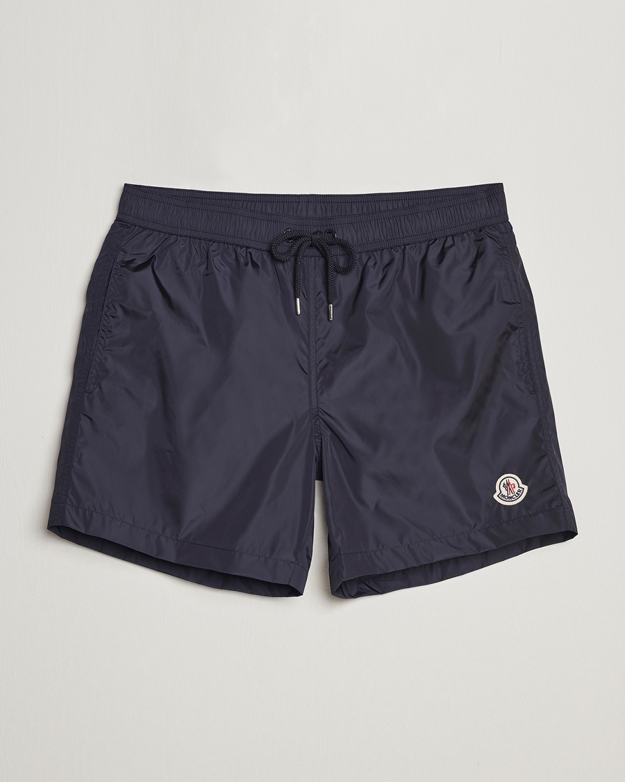 Moncler Nylon Swim Shorts Navy – Azul