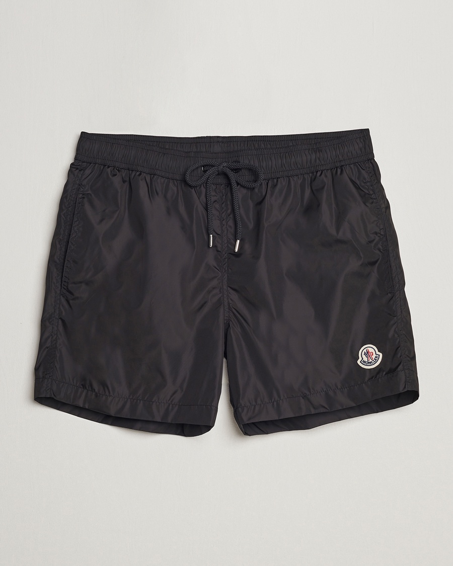 Moncler Nylon Swim Shorts Black – Negro