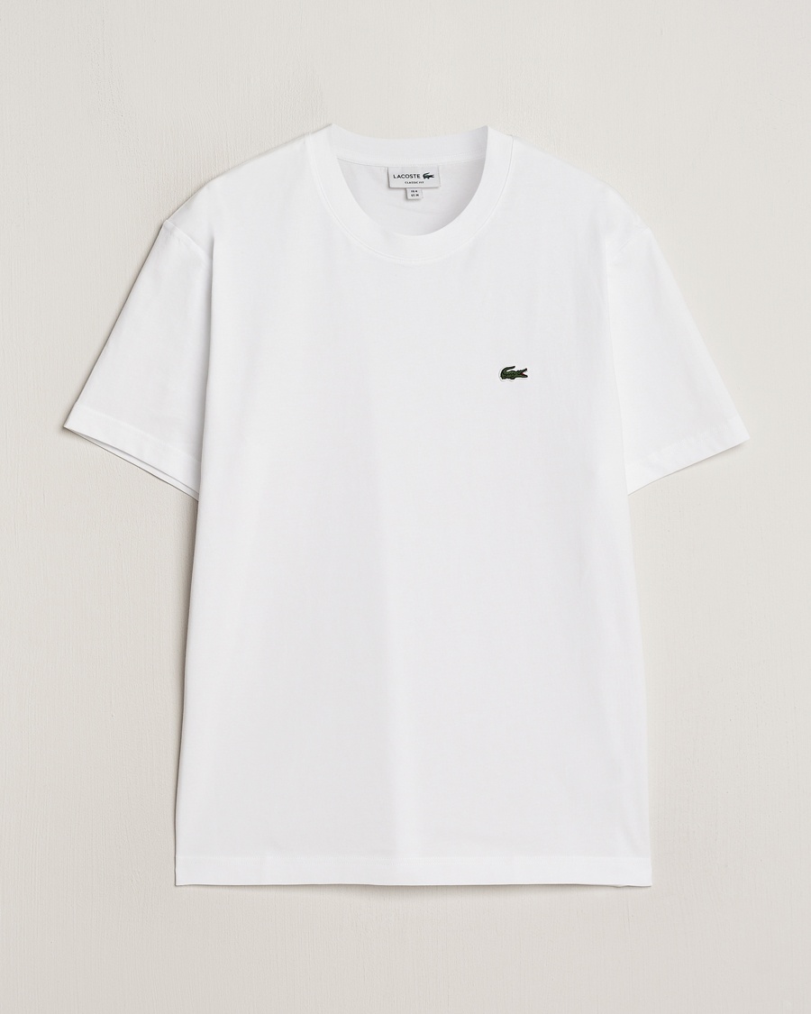 Lacoste Crew Neck T-Shirt White – Blanco