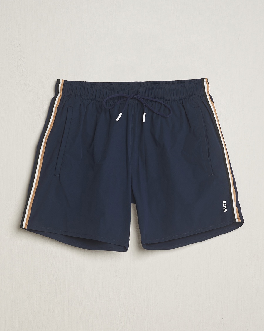 BOSS BLACK Iconic Swimshorts Navy – Azul