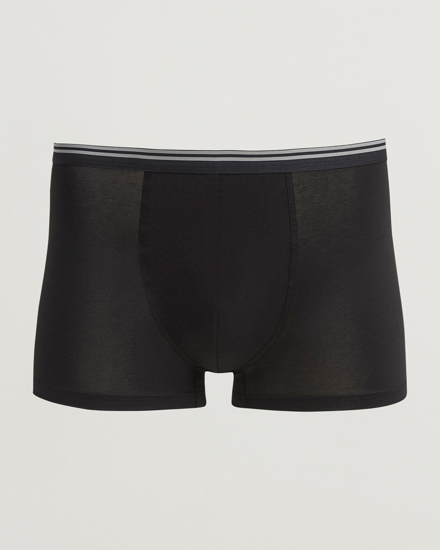 Zimmerli of Switzerland Pure Comfort Boxer Shorts Black – Negro