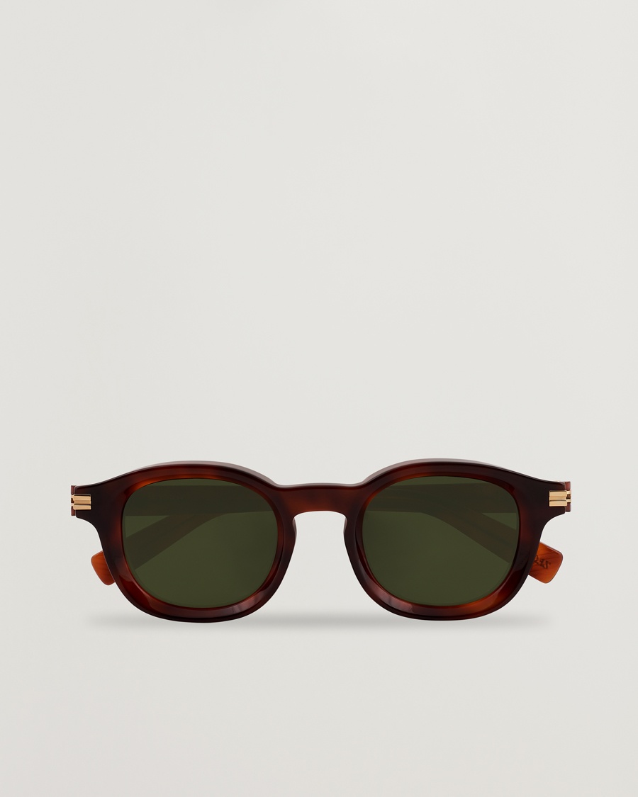 Zegna EZ0229 Sunglasses Dark Havana/Green – Marrón